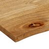 vidaXL Table Top Natural Wood Solid mango wood Medium Table Top Square