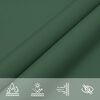 vidaXL Sunshade Sail Oxford Fabric Rectangular 6.6x14.8' Dark Green