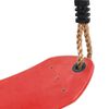vidaXL Swing Seat Red EVA Medium Swing Seat Rectangular Minimalist