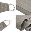 vidaXL Sunshade Sail 1.75 oz/ft&sup2; Rectangular Light Grey 9.8x19.7' HDPE