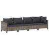 vidaXL Garden Lounge Set Grey