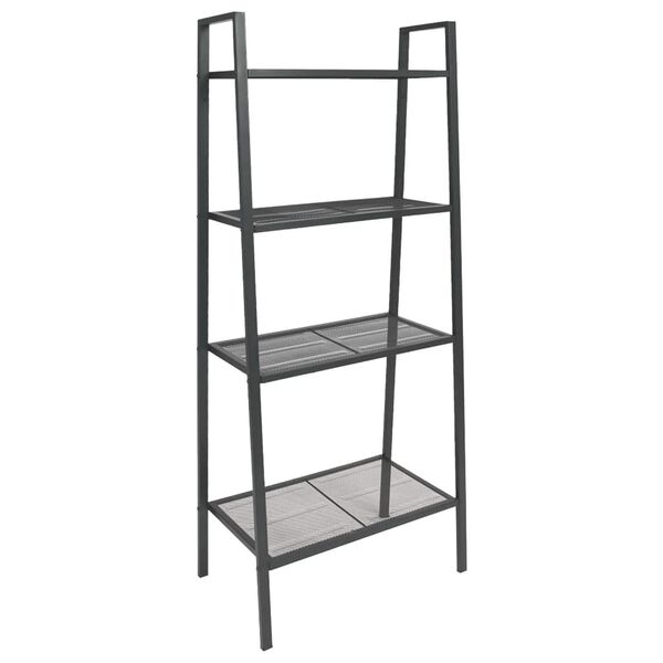 vidaXL Bookcase Anthracite Metal large Bookcase Rectangular