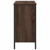 vidaXL Bathroom Sink Cabinet Brown Oak Engineered wood