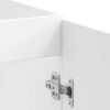 vidaXL Sink Base Cabinet High gloss white Engineered wood Medium