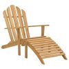 vidaXL Garden Chair Teak Solid Teak wood Standard Ergonomic