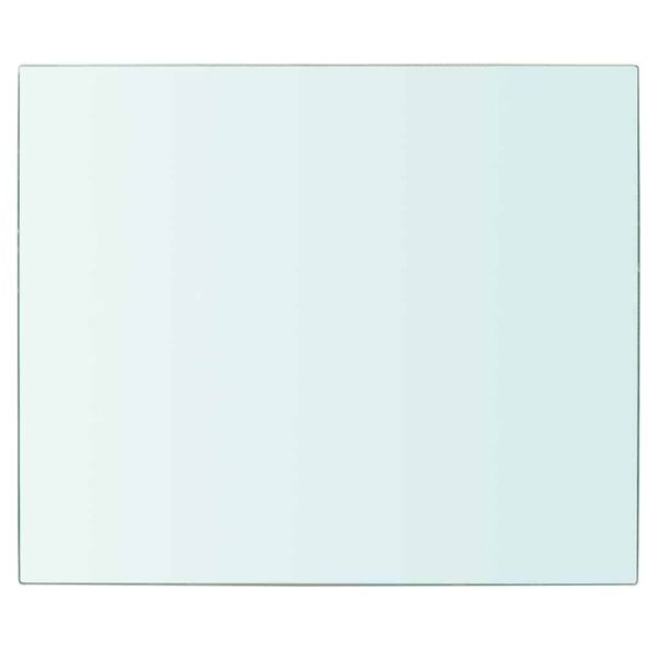 vidaXL Glass Panel Clear Tempered Glass 12 x 10 in Durable