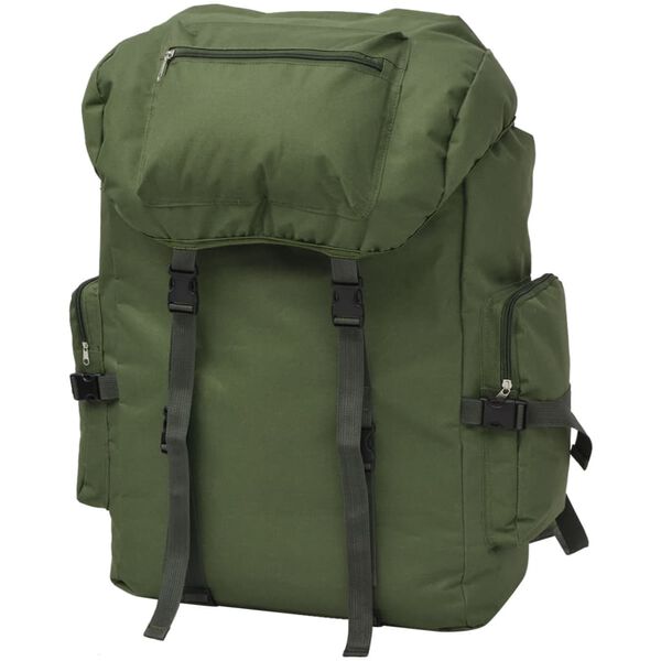 vidaXL Army-Style Backpack 17.2 gal Green