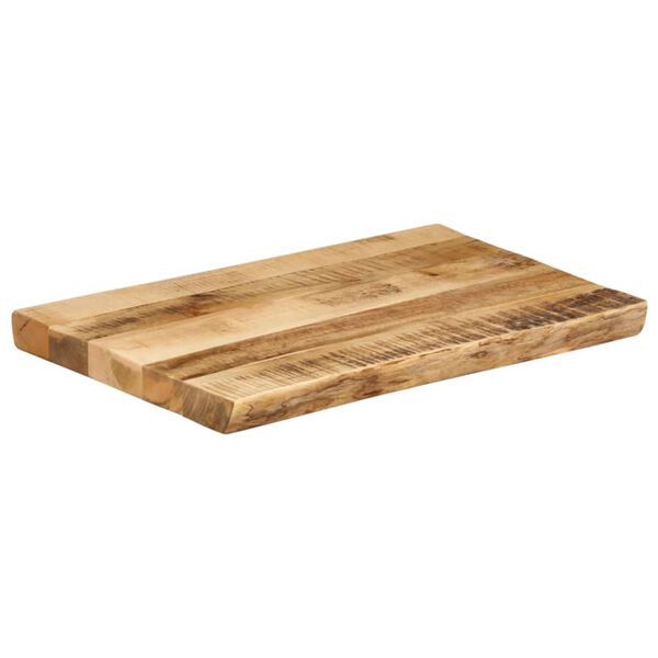 vidaXL Table Top Natural Wood Solid rough mango wood 23.6x15.7 in