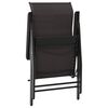 vidaXL Garden Chair Set of 8 Black Coffee PE rattan, powder-coated steel