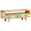 vidaXL TV Cabinet Mix color finishing Reclaimed wood 46.1 x 11.8 x 16.1 in