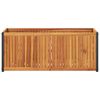 vidaXL Garden Planter Natural Wood Solid Acacia Wood
