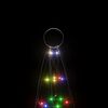 vidaXL LED Christmas Tree Colorful Copper, Iron 70.9 in height