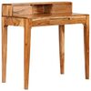 vidaXL Writing Desk with Drawers Solid Wood 34.6"x19.7"x35.4"