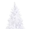 vidaXL Christmas Tree White PVC, Steel Extra Large Lightweight