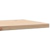 vidaXL Table Top Natural Pine Wood Solid Pine Wood 16 x 16 in Durable