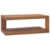 vidaXL Coffee Table Warm wood tone Solid Teak Wood Medium Coffee Table