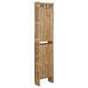 vidaXL 5-Panel Room Divider Bamboo 78.7"x70.9"