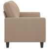vidaXL 2-seater Sofa Cappuccino