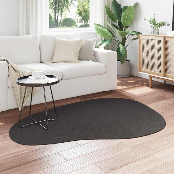 vidaXL Carpet Folding HUARTE Anthracite 47.24 x 66.93 in Polyester