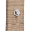 vidaXL Outdoor Shower Beige