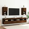 vidaXL TV Cabinet Brown Oak Engineered Wood Small TV Cabinet