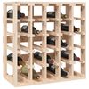 vidaXL Wine Rack 23.0x13.0x23.8" Solid Wood Pine