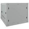 vidaXL Network Cabinet with Storage Gray 53 x 60 x 45 cm Steel