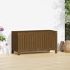 vidaXL Garden Storage Box Honey brown Solid pine wood Medium