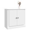 vidaXL Sideboard White Engineered wood Medium Sideboard Rectangular