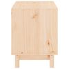 vidaXL Dog House Natural Solid pine wood 19.7x15.7x20.5 in Simplistic
