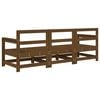 vidaXL Garden Lounge Set Honey brown Solid pine wood, Plywood Medium