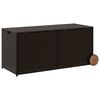 vidaXL Garden Storage Box Brown