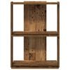 vidaXL Bookcase Old wood Engineered wood Small Bookcase Rectangular