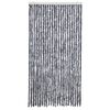 vidaXL Insect Curtain Silver 39.4x86.6" Chenille