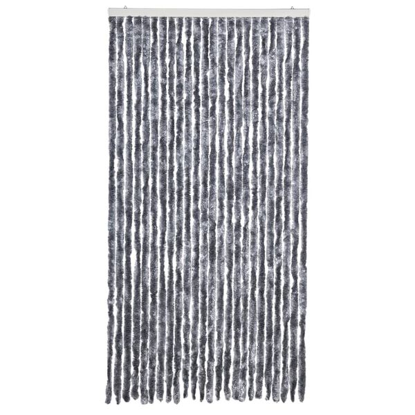 vidaXL Insect Curtain Silver 39.4x86.6" Chenille