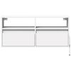 vidaXL TV Wall Cabinet White Engineered Wood Medium TV Wall Cabinet
