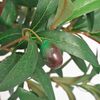 vidaXL Fake Plant Green and red Plastic leaves and fruits 47.2 in