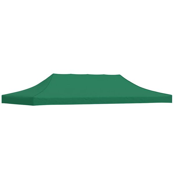 vidaXL Party Tent Roof 19.7'x9.8' Green 0.9 oz/ft&sup2;