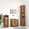 vidaXL Bathroom Furniture Set Old wood Engineered wood Large