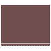 vidaXL Retractable Awning Brown