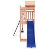vidaXL Outdoor Playset Wooden, Blue Solid Douglas wood, Polypropylene, Metal