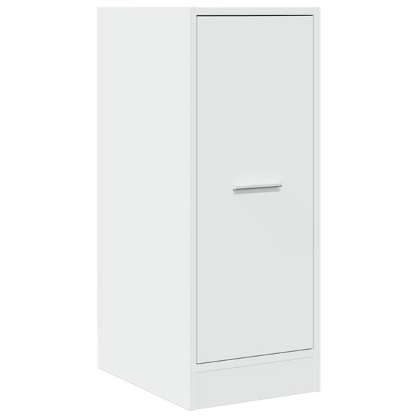 vidaXL Apothecary Cabinet White Engineered wood 11.8 x 16.1 x 30.5 in