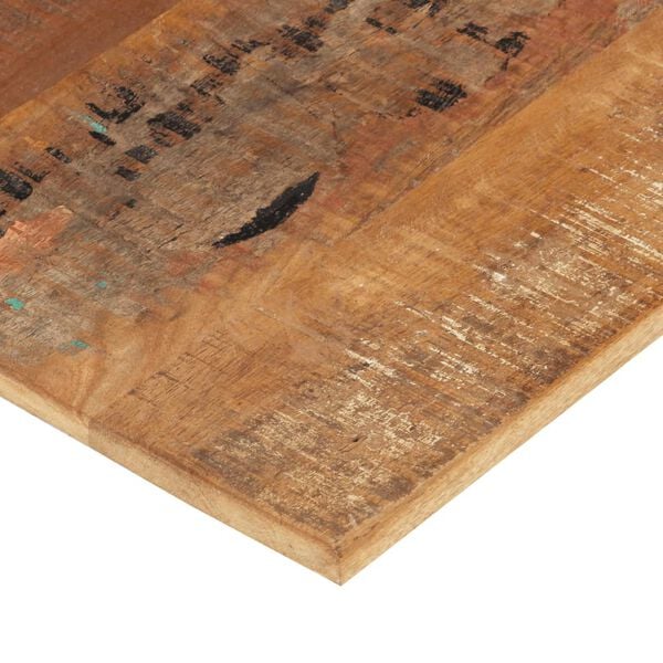 vidaXL Table Top Multicolor Solid reclaimed wood 27.6x35.4 in Table Top