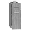vidaXL Apothecary Cabinet Grey Sonoma Engineered wood Single