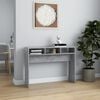 vidaXL Console Table Concrete Grey Engineered Wood Medium Durable