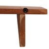 vidaXL Wall Shelf Set of 2 Natural wood Solid Acacia wood