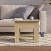 vidaXL Coffee Table Sonoma oak Engineered wood Medium Coffee Table
