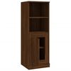 vidaXL Highboard Brown Oak Engineered Wood Medium Highboard