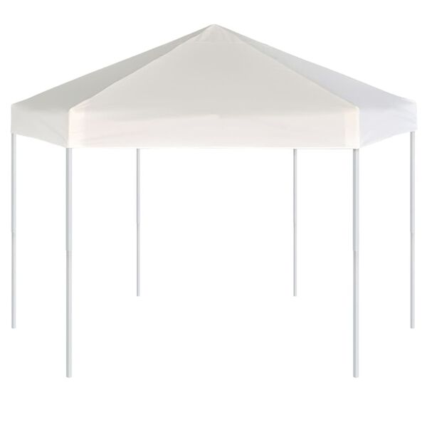 vidaXL Gazebo Cream White