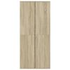 vidaXL Shoe Cabinet Sonoma Oak Engineered Wood Large Shoe Cabinet